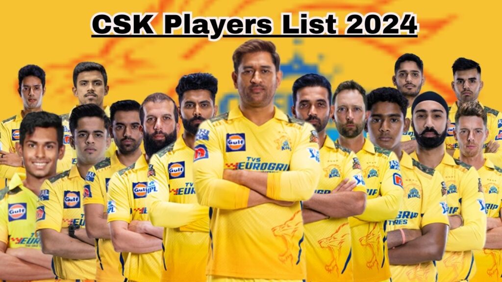 CSK Players List 2024